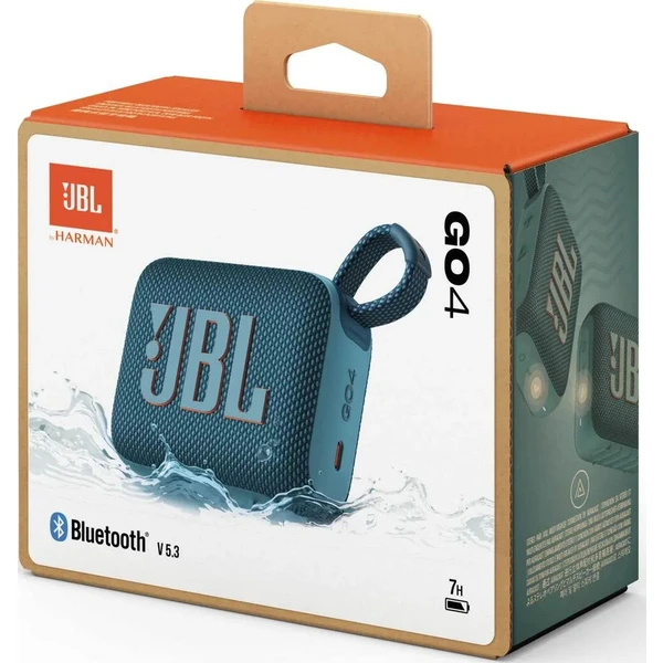 JBL GO4 modrý - Reproduktory - Obrázok 9K25000N01