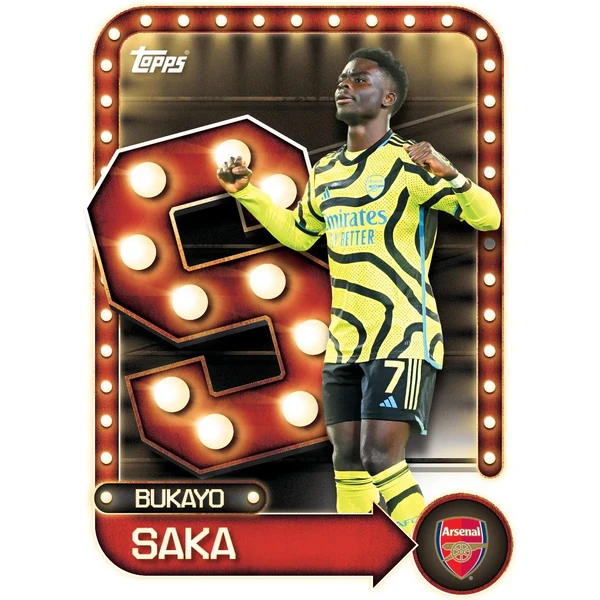 Futbalové karty Topps 2025-2026 Collector Tin Arsenal - Futbalové karty - Obrázok 9K3J000K01