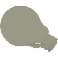 Rocada Skin Shape Idea 6461-7030 magnetická tabuľa kamenná šedá RAL 7030 - Magnetické tabule