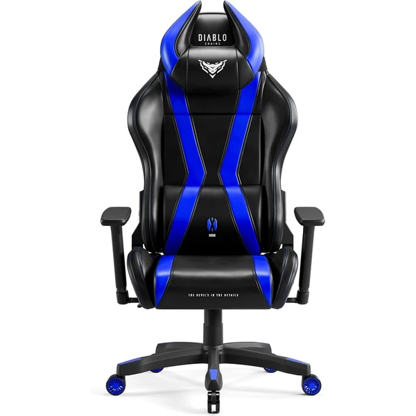 Diablo X-Horn 2.0 Normal Size herná stolička čierno-modrá - Stoličky - Hlavný obrázok