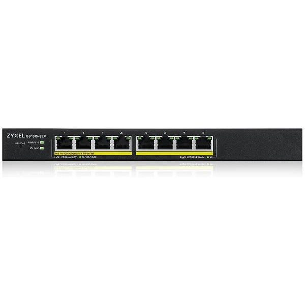 Zyxel GS1915-8EP switch - Switche - Obrázok 9L59000N01