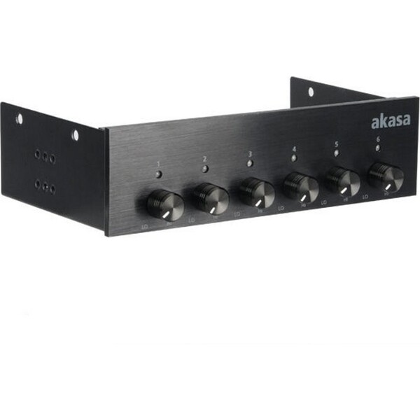 Akasa FC Six, kontrolný panel
