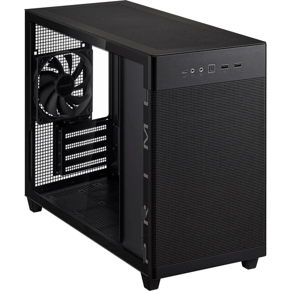 ASUS Prime AP201, TG, čierna - Počítačové skrine - Obrázok 9M84000601