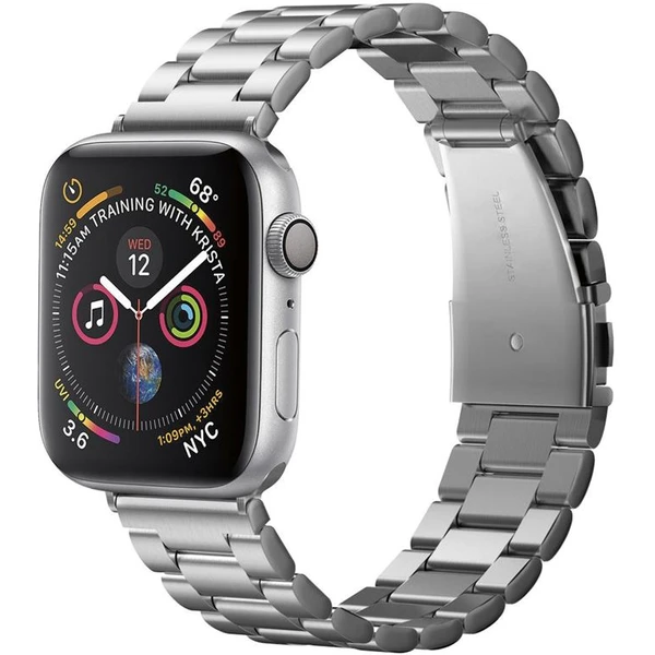 Spigen Modern Fit remienok Apple Watch 49/46/45/44/42mm strieborný - Remienky - Hlavný obrázok