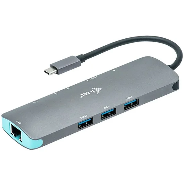 i-tec USB-C Metal Nano Docking Station 4K HDMI LAN + Power Del - Dokovacie stanice - Hlavný obrázok