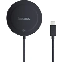 Baseus Bezdrôtová nabíjacia magnetická podložka Simple Mini4 Qi2 15W čierna - Nabíjačky