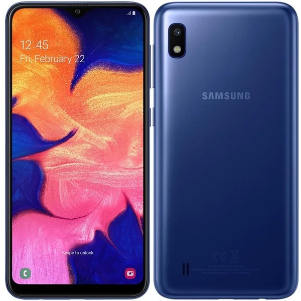 Samsung Galaxy A10 Dual SIM modrý - Mobilné telefóny - Hlavný obrázok