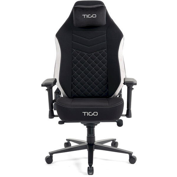 TIGO Emperor herná stolička čiernosivá