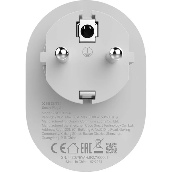 Xiaomi Mi Smart Plug 2 múdra zásuvka - Inteligentné zásuvky - Obrázok 9OV6G00101