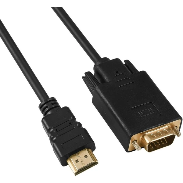 PremiumCord HDMI/VGA kábel 2m čierny - Káble a redukcie - Hlavný obrázok