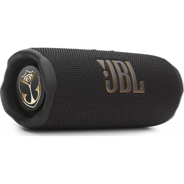 JBL Flip 7 Tomorrowland Edition čierny/zlatý