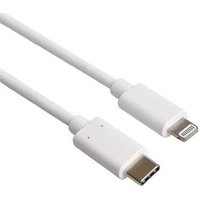 PremiumCord USB-C/Lightning napájací kábel 2m biely - Káble a redukcie