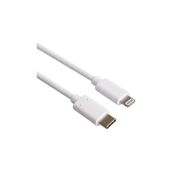PremiumCord USB-C/Lightning napájací kábel 2m biely - Káble a redukcie - Hlavný obrázok