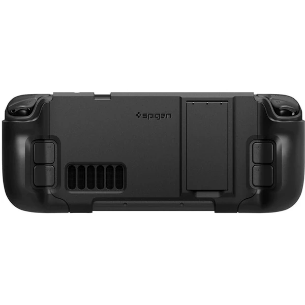 Spigen Thin Fit kryt s Kick Stand Steam Deck čierny - Puzdra - Obrázok 9QN5000701