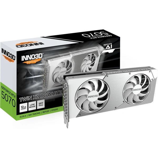 INNO3D NVIDIA GeForce RTX 5070 X2 OC WHITE - Grafické karty - Obrázok 9QWH000K01