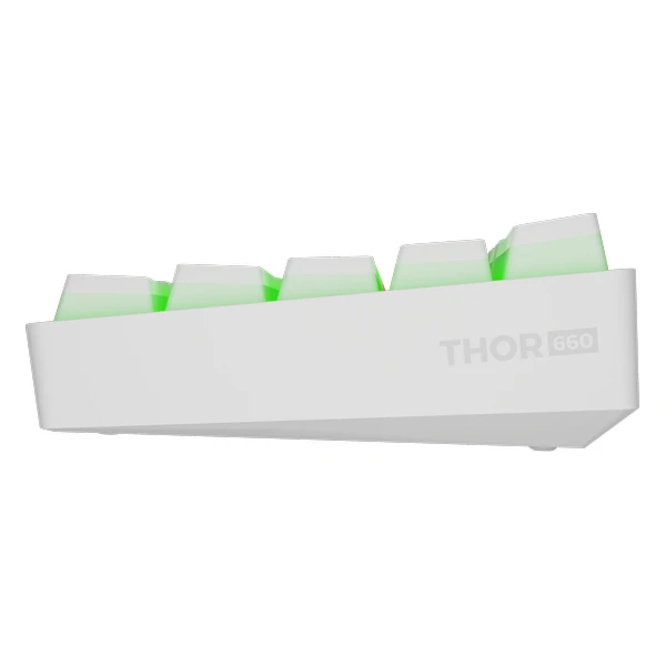 GENESIS THOR 660 G2 bezdrôtová herná klávesnica biela (Gateron Red) - Klávesnice - Obrázok 9S9E000K01