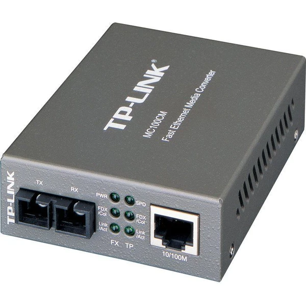 TP-Link MC100CM mediálny konvertor čierny - Konvertory - Hlavný obrázok
