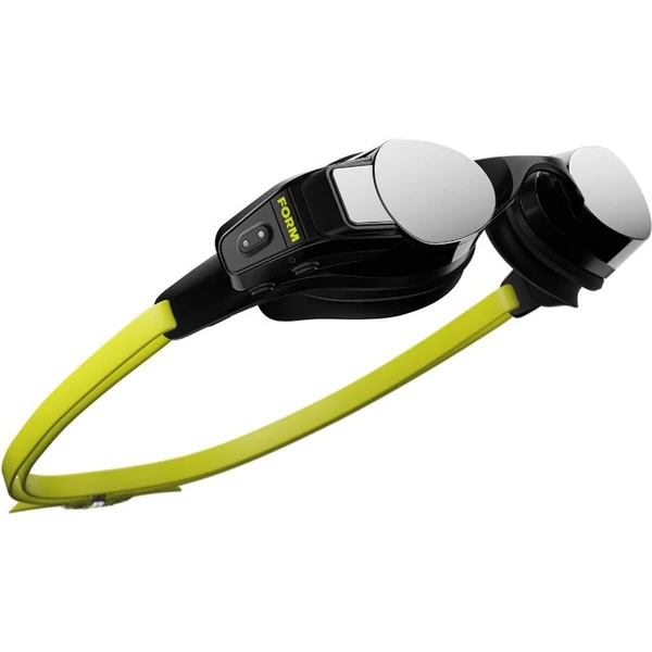 FORM Smart Swim 2 chytré plavecké okuliare čierne/žlté - Okuliare - Hlavný obrázok