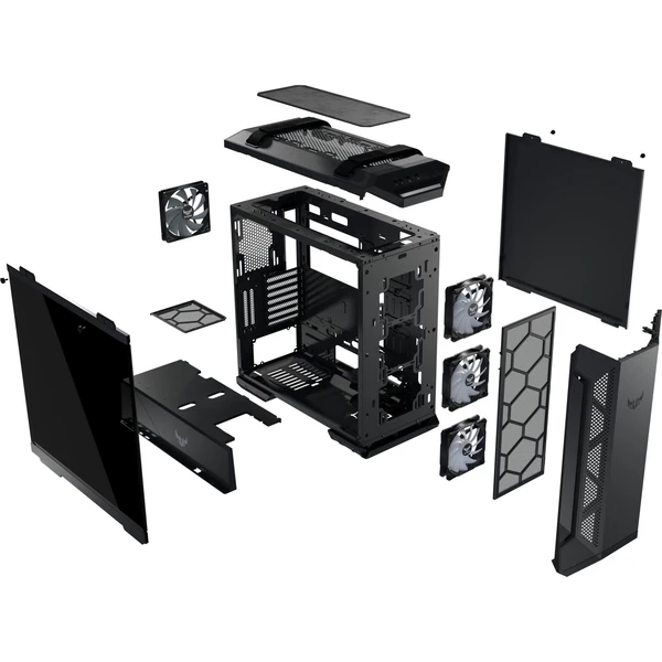ASUS TUF GAMING GT501 - Počítačové skrine - Obrázok 9T8PF00101