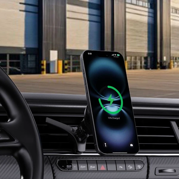 CubeNest SQ1C2 Qi2.2 (MagSafe) držiak do auta s nabíjaním a chladením - Držiaky - Obrázok 9TBK000K01
