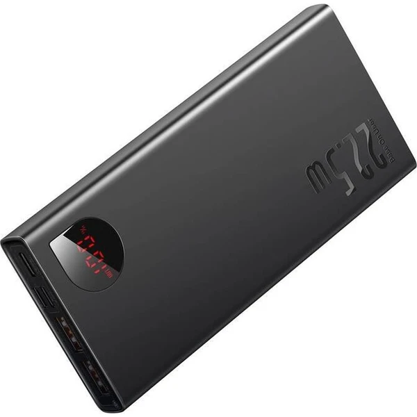 Baseus Adaman 10000mAh, 22,5 W čierna - Powerbanky - Obrázok 9THL000K01