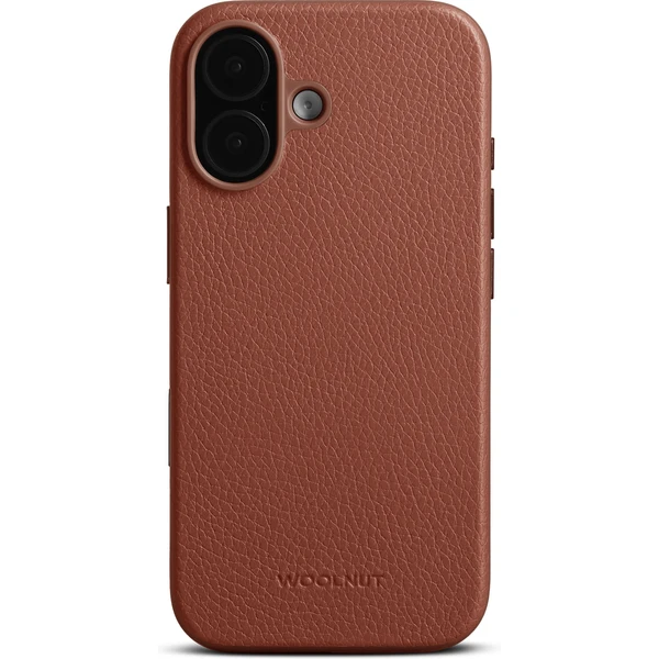 Woolnut MagSafe kožený kryt iPhone 17 hnedý - Puzdra - Obrázok 9TLH000K01