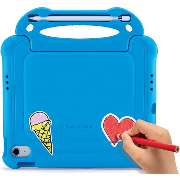 Pipetto Activity detské púzdro pre Apple iPad 11" (2025)/10,9" (2022) modré - Puzdra - Obrázok 9TW7700301