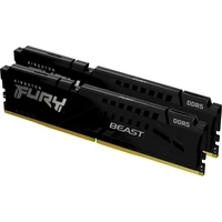 Kingston FURY Beast Black DDR5 32GB 6000MT/s CL36 DIMM (2x16GB) EXPO/XMP - Operačné pamäte