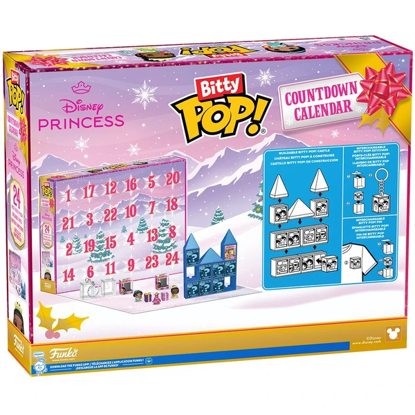 Funko Bitty POP! Countdown Calendar: Disney Princess - Funko POP! - Obrázok 9V7H000K01