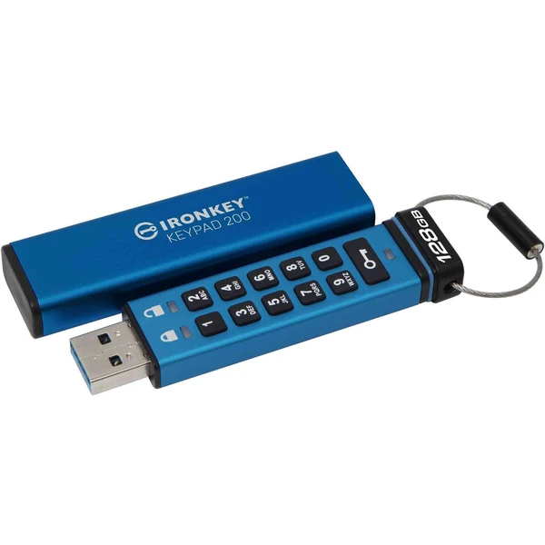 Kingston IronKey Keypad 200 128GB USB flash disk - Flashdisky - Obrázok 9VGK300401