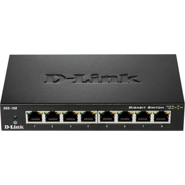 Prepínač D-Link DGS-108 - Switche - Hlavný obrázok