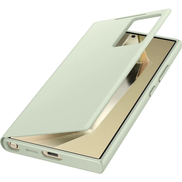 Samsung Smart View Wallet Case Galaxy S24 Ultra Zelený - Puzdra - Obrázok 9WR1000N01