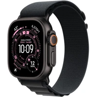 Apple Watch 49/46/45/44mm čierny Alpský ťah stredný čierny titán - Remienky