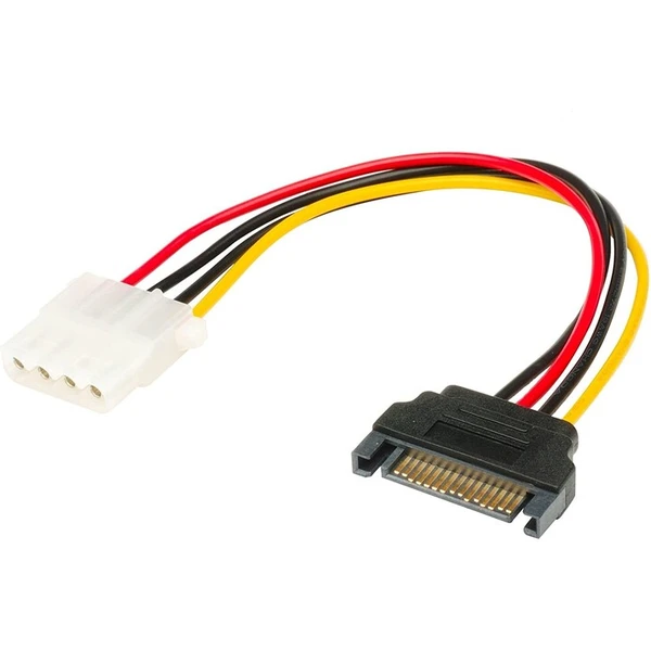 Akasa kábel SATA redukcia napájania na 4pin Molex, 15cm, 2ks v balení - Káble a redukcie - Hlavný obrázok