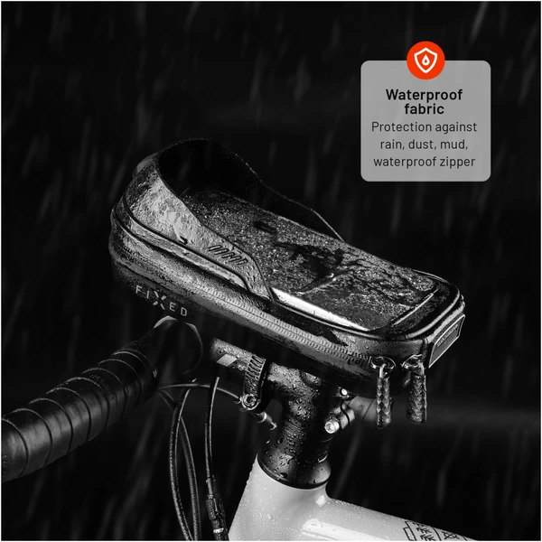 FIXED Bikee Bag 2 odnímateľné puzdro na bicykel čierne - Puzdra - Obrázok 9XM5000J01