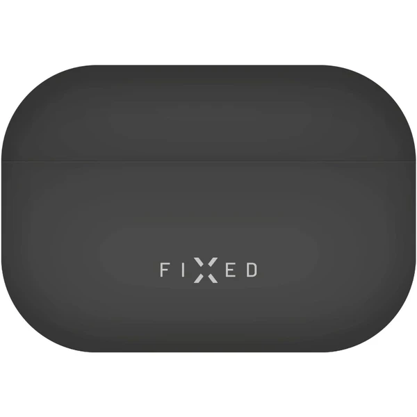 FIXED Silky silikónové púzdro pre Apple AirPods Pro/Pro 2 čierne - Puzdra - Obrázok 9XS1000601