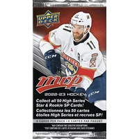 Hokejové karty Upper Deck - 22-23 MVP Retail Balíček - Hokejové karty