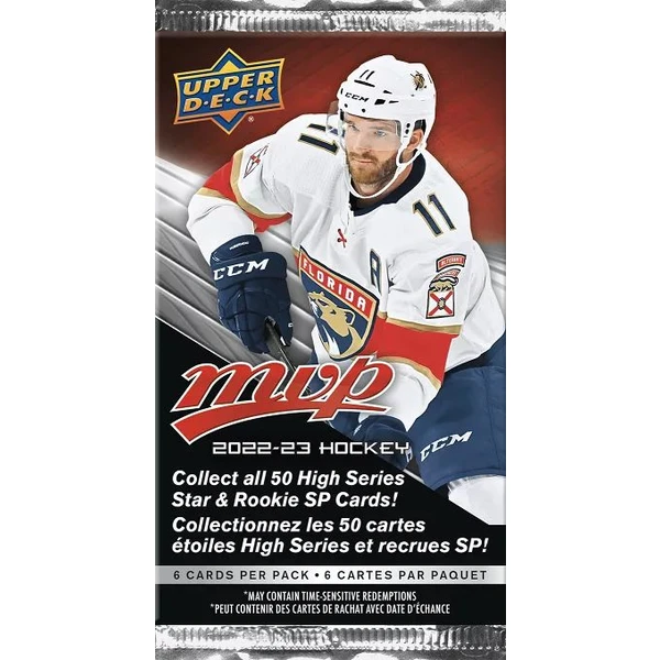 Hokejové karty Upper Deck - 22-23 MVP Retail Balíček - Hokejové karty - Hlavný obrázok