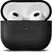 Woolnut kožené púzdro pre AirPods 3. generácie čierne - Puzdra