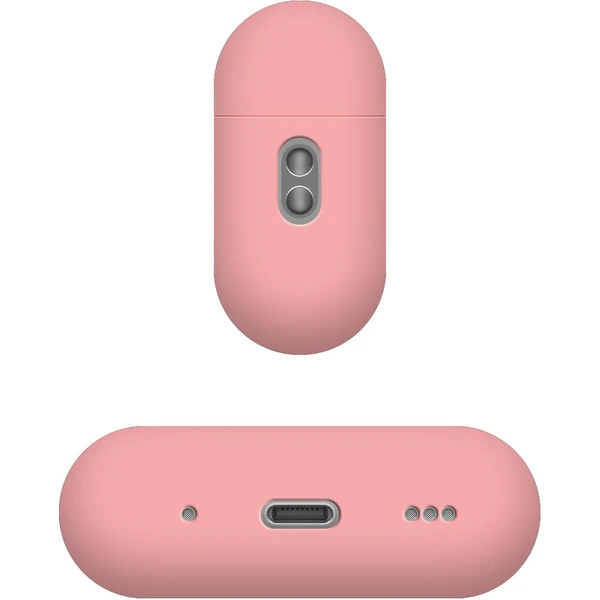 FIXED Silky silikónové púzdro pre Apple AirPods Pro/Pre 2 ružové - Puzdra - Obrázok 9YS1000601
