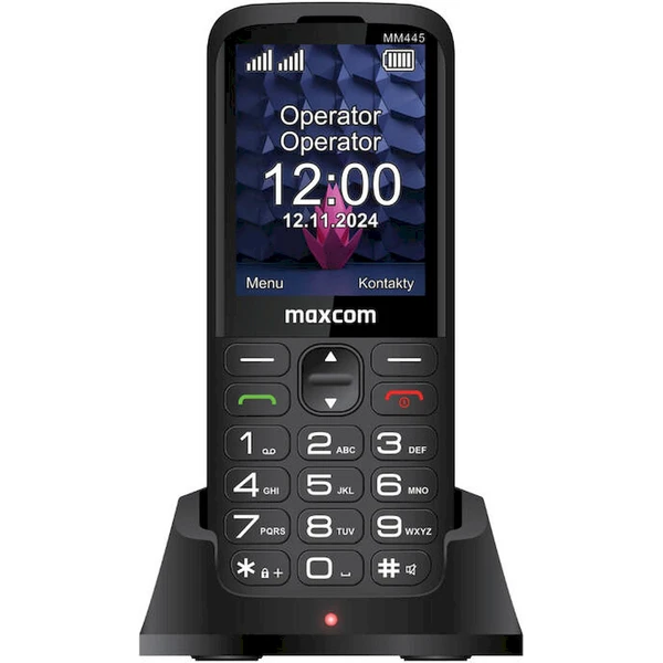 MaxCom MM445 čierny - Mobilné telefóny - Obrázok 9ZHI000K01