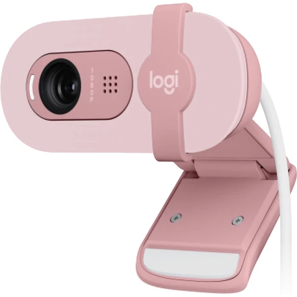Logitech Brio 100 webová kamera ružová - Kamery - Obrázok 9ZSE000K01