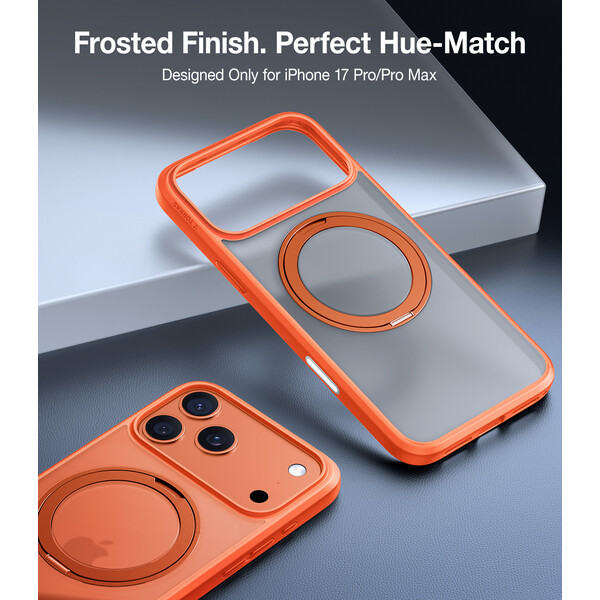 Torras Ostand Pro MagSafe kryt iPhone 17 Pro energy orange - Puzdra - Obrázok 9a33dc38867349548379ec849bc5cac3