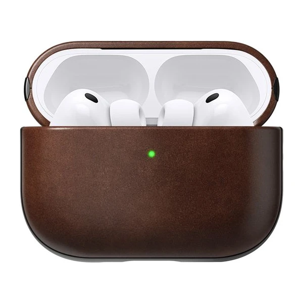 Nomad Modern Leather puzdro Apple Airpods Pro 3 hnedé - Puzdra - Hlavný obrázok
