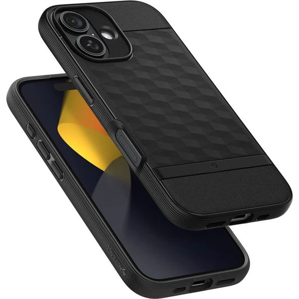 Spigen Caseology Parallax MagSafe kryt iPhone 16 matte black - Puzdra - Obrázok 9a7e1cfcc5a14a0c81e41b6b6c641ef6