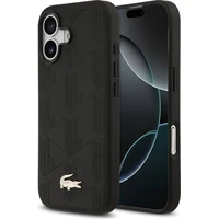 Lacoste PU Nomogram Gold Gold MagSafe kryt iPhone 17 čierny - Puzdra