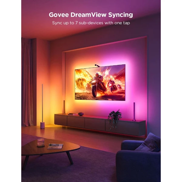 Govee TV Backlight 3 Lite 75-85" Smarat LED podsvietenie RGBIC - Inteligentné osvetlenie - Obrázok 9aad907c7b34473683be3d9509352aa7