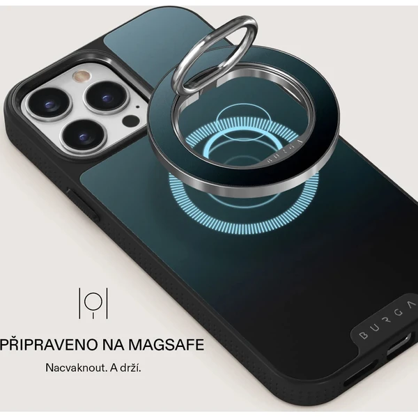 Burga Magnetic Ring držiak Black Hole strieborný - Držiaky - Obrázok 9abd6d25aea447fa99ee116fa9861dd4