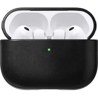 Nomad Modern Leather puzdro Apple Airpods Pro 3 čierne (Horween) - Puzdra