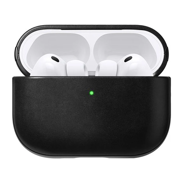 Nomad Modern Leather puzdro Apple Airpods Pro 3 čierne (Horween) - Puzdra - Hlavný obrázok